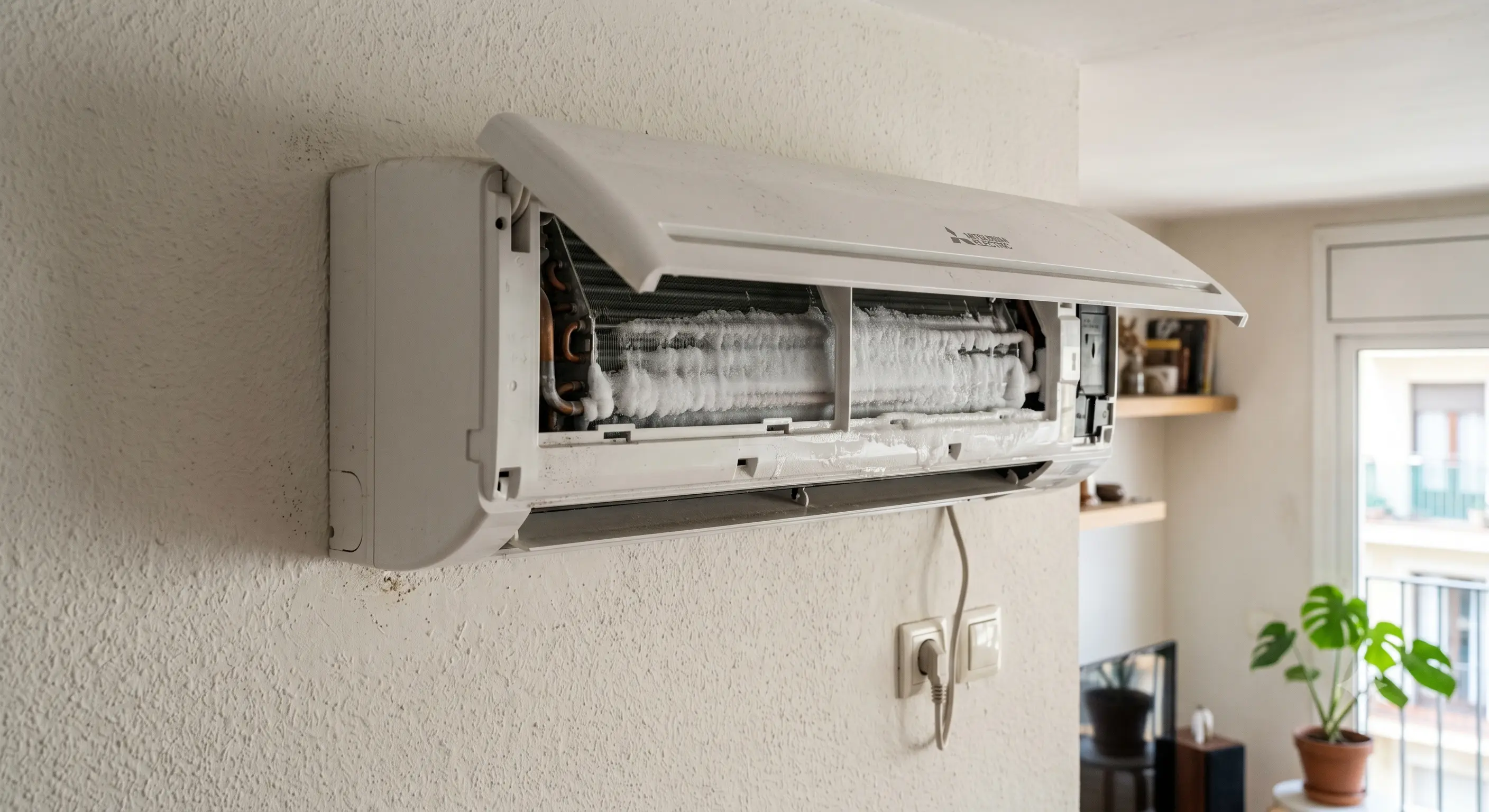 Split de aire acondicionado que no enfría ni refrigera el ambiente del hogar